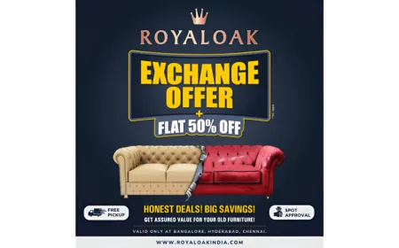 Royaloak Furniture Announces Exchange Offer and 50 Percent Off in Select Cities