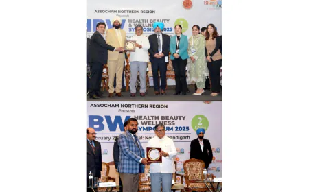 Healing Hospital Chandigarh Named Best Private Hospital by Hon’ble Governor, Launches TB Support Initiative