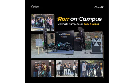 Oben Electric’s ‘Rorr On Campus’ Drives EV Adoption Amongst India’s Youth