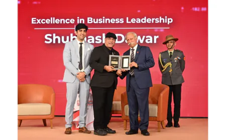 Alliance Chairman Subhash Dawar of Surat Receives ‘Excellence in Business Leadership’ Award