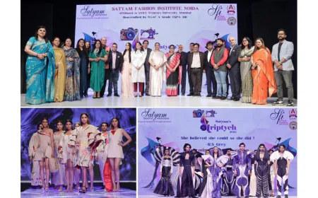 Satyam Fashion Institute Hosts Satyam’s Triptych 2025: A Grand Showcase of Design Creativity
