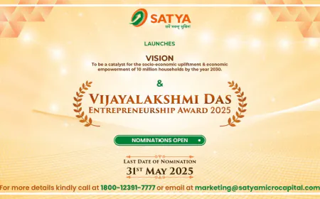 SATYA MicroCapital Limited Advances its Vision of Serving 10 mn Households by 2030
