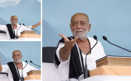 Morari Bapu Expresses Concern Over Religious Conversions, Calls For Awakening Of Sanatan Dharma