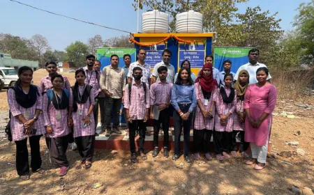 Vedanta’s WASH installs bio-toilets, solar bore-wells, water purifiers in Odisha’s Jharsuguda