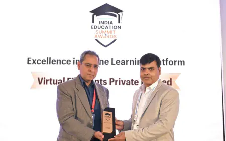 Virtual Filaments Private Limited Honored with Two Prestigious Awards at India Education Summit 2025