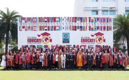 Global Education Conclave 2025 At CGC Mohali (Jhanjeri)