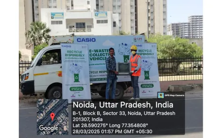 Casio India’s Recycle Responsibly Campaign Collects 1800 KGs of E Waste in Delhi NCR Through Citizen Action
