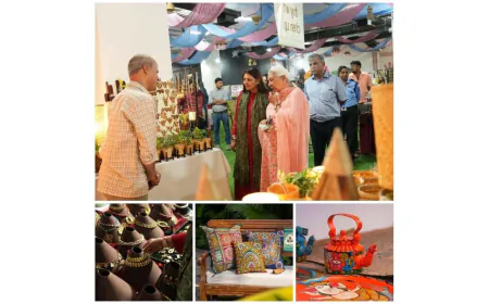 Anandiben Patel and Anar Patel Inaugurate Craft Festival at Palladium Ahmedabad