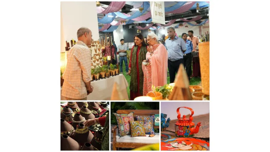 Anandiben Patel and Anar Patel Inaugurate Craft Festival at Palladium Ahmedabad