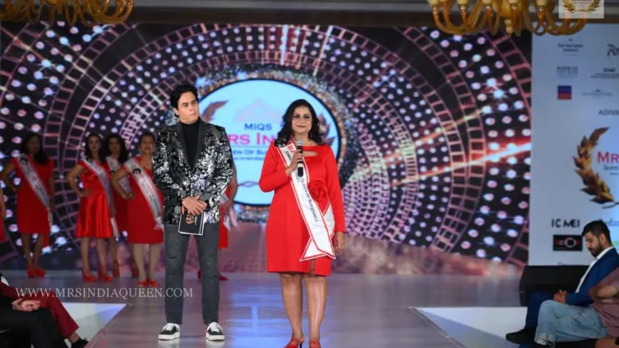 Jyoti won the title of Mrs. India Pride of South 2025 at Mrs. India Queen of Substance 2025