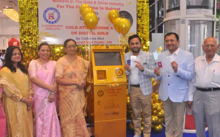 Now buy gold and silver at ATM: D. Khushalbhai Jewellers launches India’s first ultra-modern gold ATM