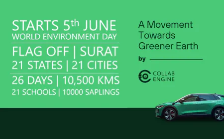 Young Changemakers from Surat Set Out to Drive India Towards a Greener Future