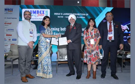 Plumbex India 2025: Strategic Collaborations and Whitepaper Launch to Revolutionize Urban Water Management