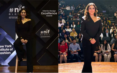 Gauri Khan Honours India’s Rising Interior Design Talent at NIF Global Excellence Awards