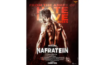 Aryan Kumar’s Intense Debut in Nafratein Promises a Power-Packed Ride, Poster Looks Intriguing