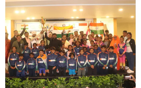 India Crowned World No. 1 at the 1st Commonwealth Yogasana Sports Championship – 2025 in Bali