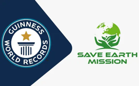 Save Earth Mission Sets Guinness Record with Ek Ped Maa Ke Naam Inspired by PM Modi’s Green Vision