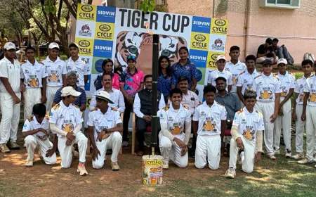 13th Edition of Tiger Cup 2025, Supported by Cycle Pure Agarbathi, Kicks Off with Debut of Girls' League