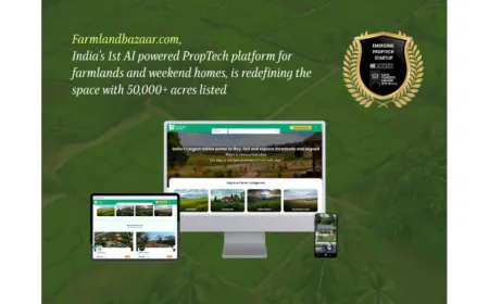 FarmlandBazaar.com Named Emerging PropTech Leader 2025, Surpasses 50,000 Acres of Farmland Listings