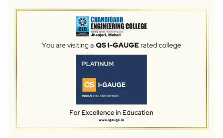CGC Jhanjeri, Mohali Becomes First in North India to Achieve QS I-GAUGE Platinum Rating Across All Parameters