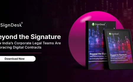 Digital Contract Readiness Lags Across Indian Enterprises: SignDesk Report Urges Immediate Action from Corporate Legal Teams