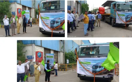 Inauguration of Electric Vehicles in TATA Steel