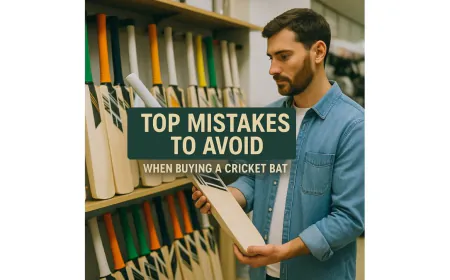 Top Mistakes to Avoid When Buying a Cricket Bat Online – sportsgear24x7 Shares Crucial Tips