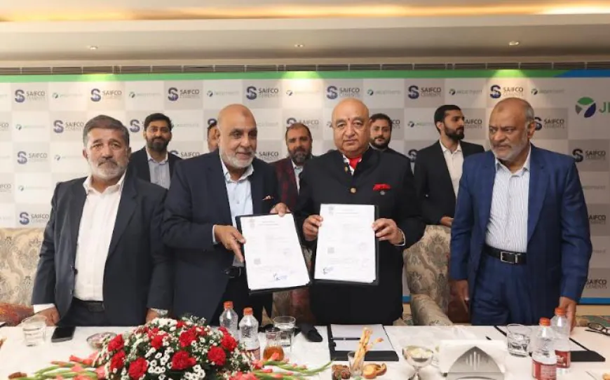 JK Cement Ltd. Formalises Joint Venture with Saifco Cements Private Ltd.