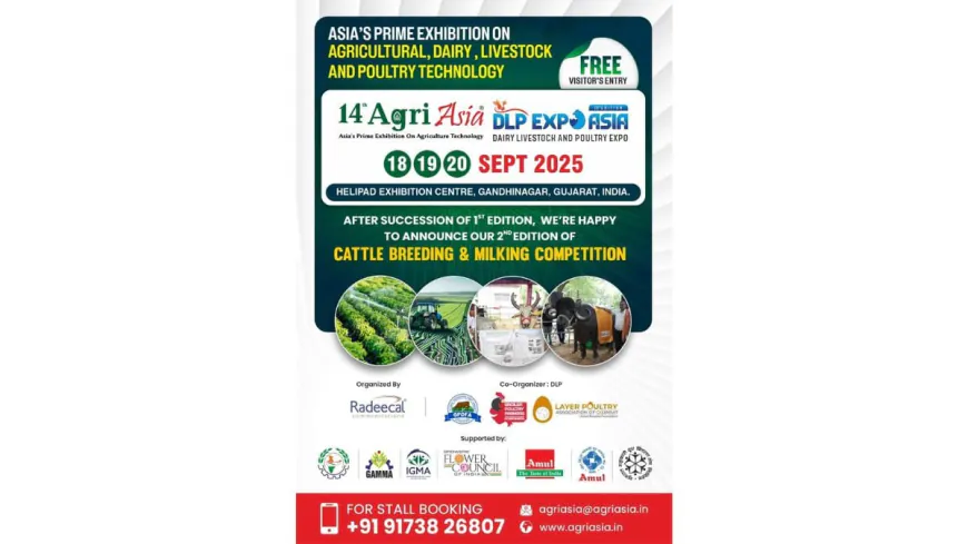 AgriAsia2025 – India’s Largest AgriTech, Livestock & Poultry Expo Returns Bigger Than Ever!