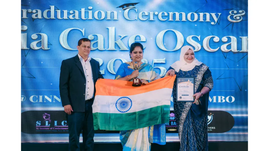 India’s Edible Painted Cake Art Shines on Global Stage as Swati Maheshwari Wins Asia Oscars 2025