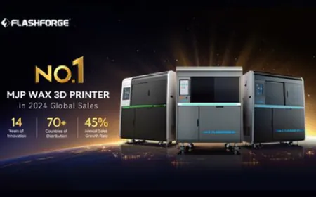 Flashforge's MJP Wax 3D Printer Crowned 2024 Global Bestseller, Dominating the Jewelry Manufacturing Sector
