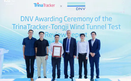 TrinaTracker Receives the first Wind Tunnel Test Technical Review Report in China by DNV