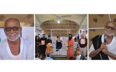 Guru Purnima Celebrations at Chitrakut Dham, Talgajarda: A Sacred Tribute to the Spiritual Legacy of Swami Vishnudevananda Giri by Morari Bapu