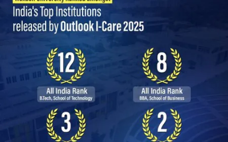 Woxsen University Ranks Among India's Top Institutions in Architecture, Design, Business, and Technology in Outlook-ICARE Rankings 2025