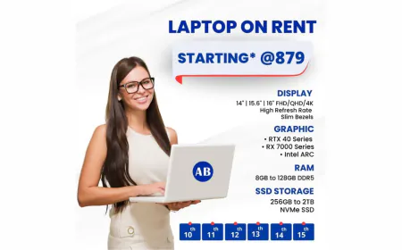 Need a Laptop Rental Company Near You in Delhi? ABCOM Has the Perfect Solution