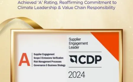 Himadri Recognised as CDP Supplier Engagement Leader 2024, Achieves 'A' Rating, Reaffirming Commitment to Climate Leadership and Value Chain Responsibility