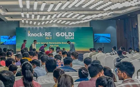 Goldi Solar Empowers Youth in Renewable Sector with India's Largest Renewable Energy Job Fair - 'Knock-RE 2025'