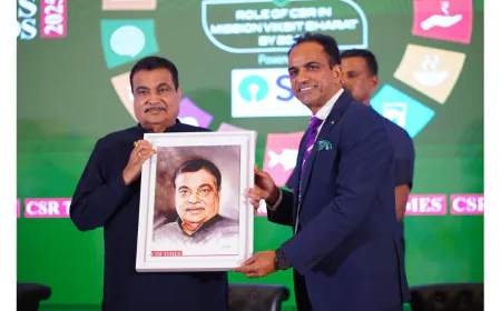 12th National CSR summit “Role of CSR in Mission Viksit Bharat by 2047” held in New Delhi, Shri Nitin Gatkari Ji urges Community Engagement