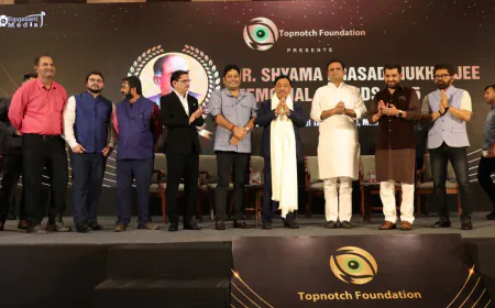 Topnotch Foundation Hosts Dr. Shyama Prasad Mukherjee Memorial Awards 2025 to Recognise Excellence Across Key Sectors