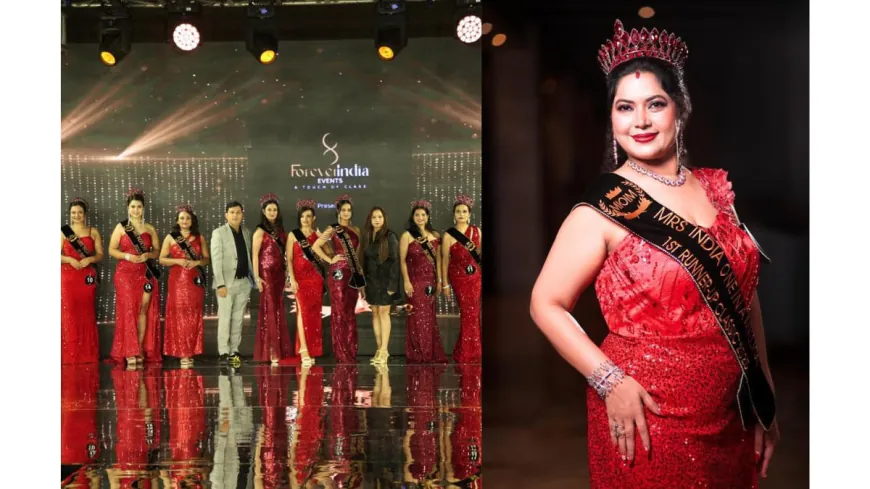 Mrs. India One in a Million 2025 – Season 5 Winner Dr. Shruti Niraj Sawalakhe Crowned as 1st Runner-Up in (Classic Category)