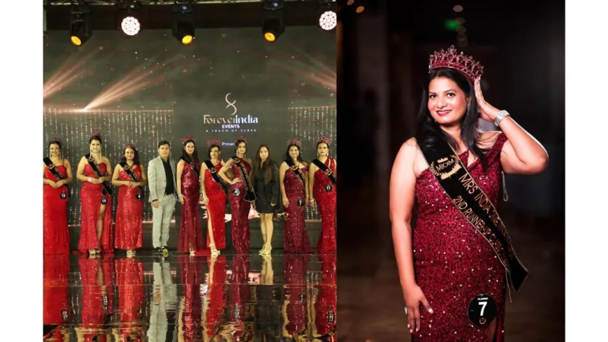 Mrs. India One in a Million 2025: Deep Shikha Chaudhry Crowned Classic 2nd Runner-Up & Wins Most Beautiful Smile