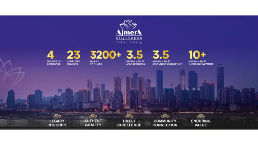 From Foundations to Future: The Legacy of Ajmera Cityscapes