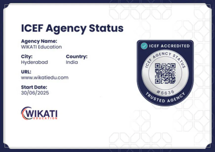 WIKATI Accredited with ICEF Agency Status