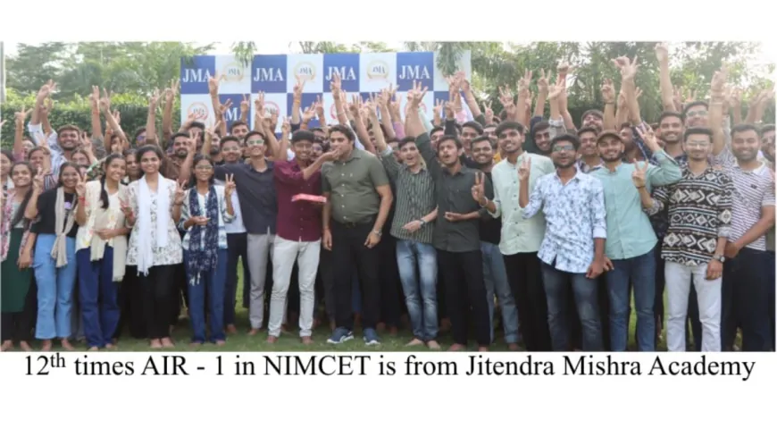 Aryan Solanki Secured AIR – 1 in NIMCET 2025 from Jitendra Mishra Academy