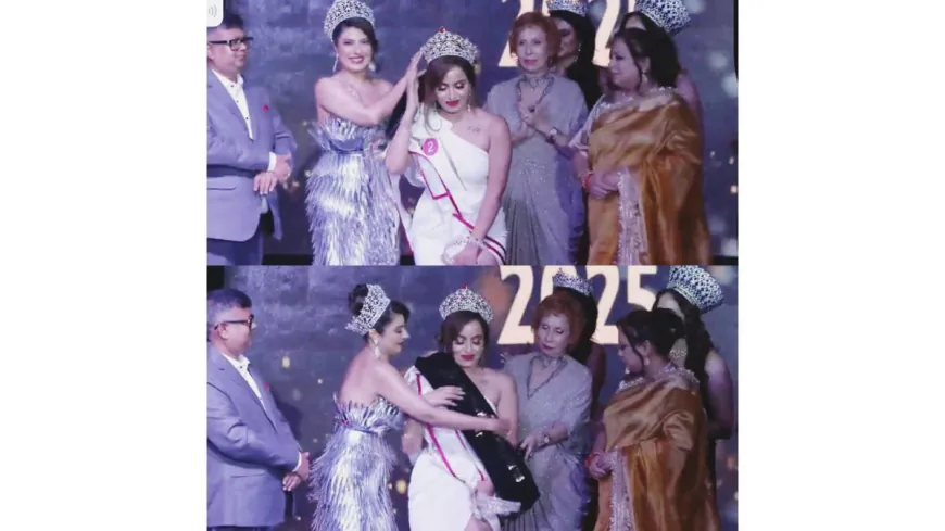 Deepti Sharma Crowned Haut Monde Mrs. India Worldwide 2025 – A Symbol of Strength, Style and Purpose
