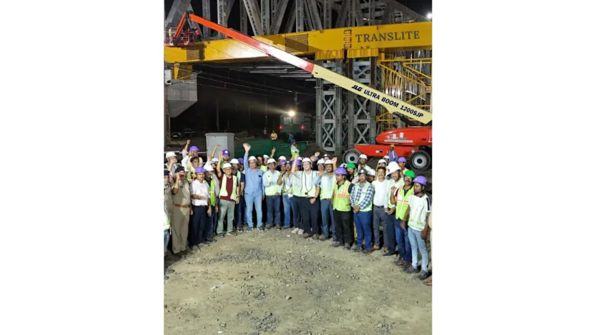 Translite Scaffolding Enables Landmark Rail Flyover Launch in Kalamboli, Maharashtra