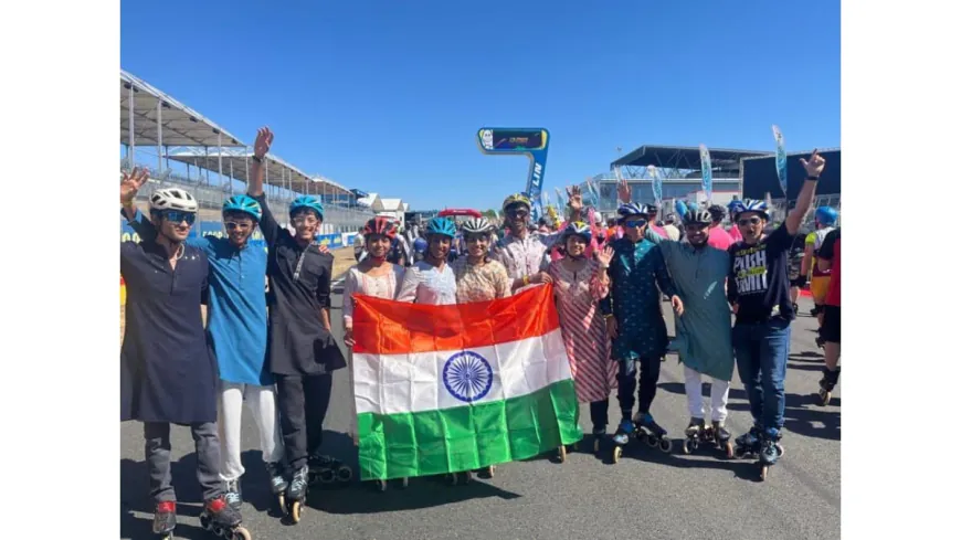 India’s The Skate Academy Makes Historic Debut at 24H Rollers Le Mans, finishing impressively in the Top 15