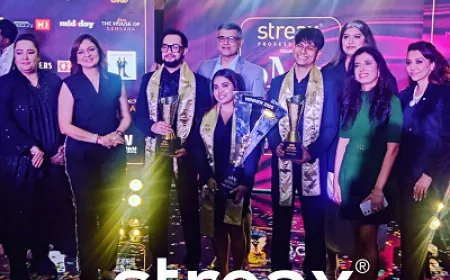 Streax Professional Crowns Hairstyle Icon 2025 at OMG Face of the Year Grand Finale