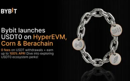 Bybit Expands USDT0 Support to HyperEVM, Corn, and Berachain -- Unlocking Seamless Stablecoin Access Across Ecosystems