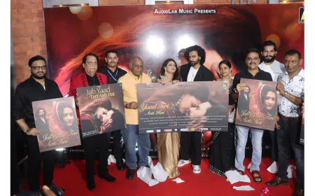 TV actor Ankit Raj and cute Shilpa Chaudhary starrer music video “Yaad Teri Aati Hai” launched